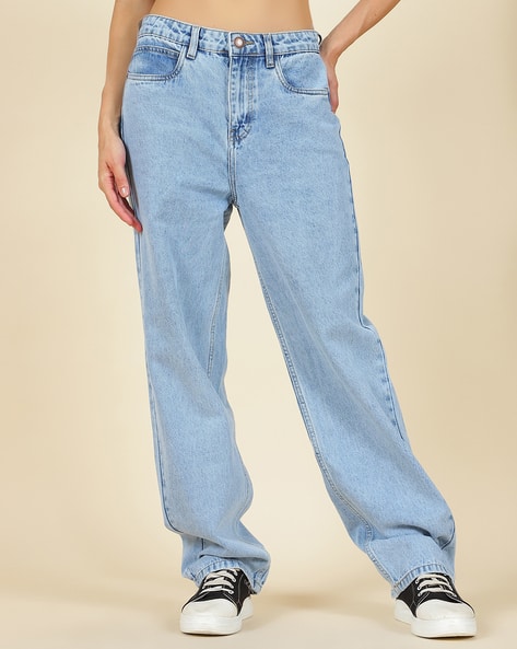 Buy Light Blue Jeans Jeggings for Women by Shein Online