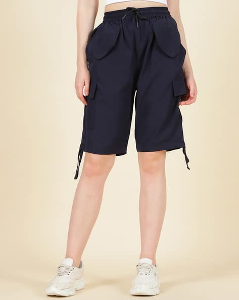 Buy Navy Shorts for Women by Shein Online