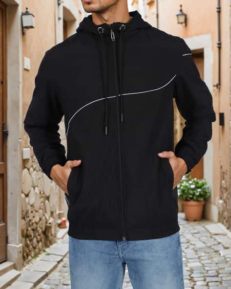 Mens Sweatshirts Shein India Hoodies Buy Black Jackets Coats For