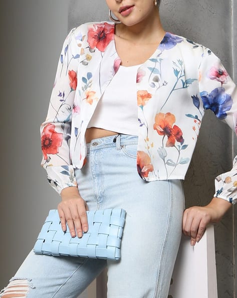 Buy Multi Shrugs Jackets for Women by Shein Online