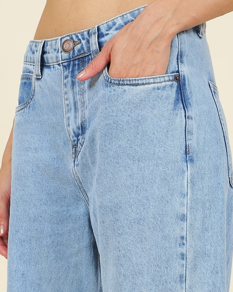 Buy Light Blue Jeans Jeggings for Women by Shein Online