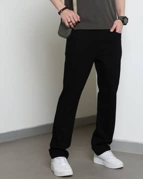 Shein Full Length Straight Jeans With Pockets-picture-17
