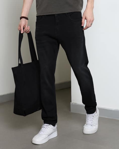 Buy Black Jeans for Men by Shein Online