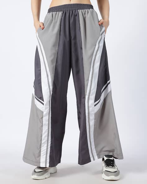 Shein Full Length Colourblocked Wide Track Pant