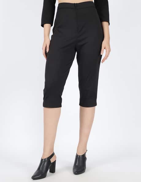 Sansangear CAPRI PANTS 黒　サイズ2 ジョーツ　ハーフ　黒 Sansangear CAPRI PANTS 黒 サイズ2 ジョーツ ハーフ 黒 CAPRI PANTS