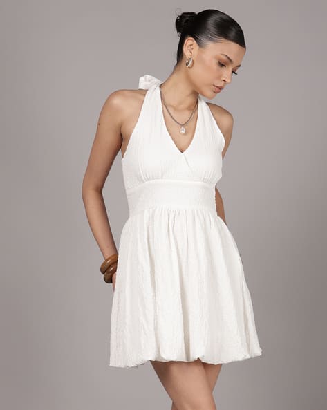 white eyelet long sleeve dress Cara Cara Hutton Dress XL / Embroidered Eyelet White