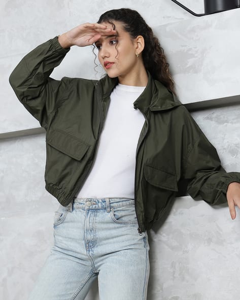 Womens Coats Shein Bomber Jacket Shein Drop Shoulder Hooded Track