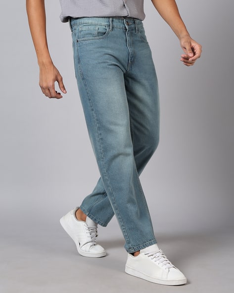 Buy Mid Blue Jeans for Men by Shein Online