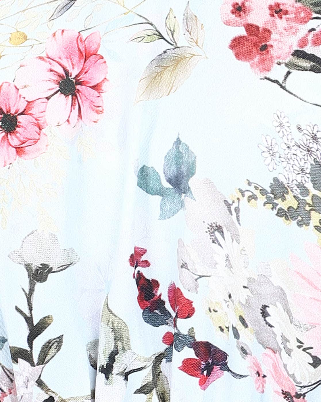 激安‼️未使用タグ付‼️ Tiered Floral Pleated Dress Floral Tiered Mini Dress | Ardene