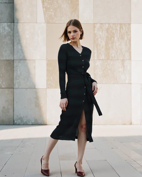 Buy Green Dresses for Women by Shein Online | Ajio.com Buy Green Dresses for Women by Shein Online | Ajio.com