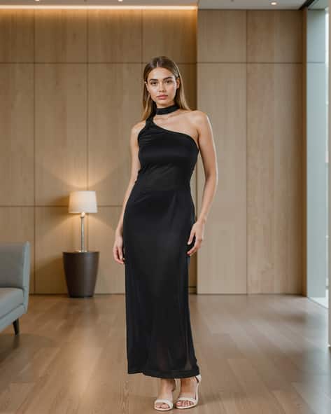 green emerald velvet dress SheIn Women's Deep V Neck Long Sleeve Split Thigh A-Line Maxi Party Dress  Black X-Large : Buy Online at Best Price in KSA