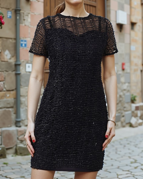 Buy Navy Dresses for Women by Shein Online