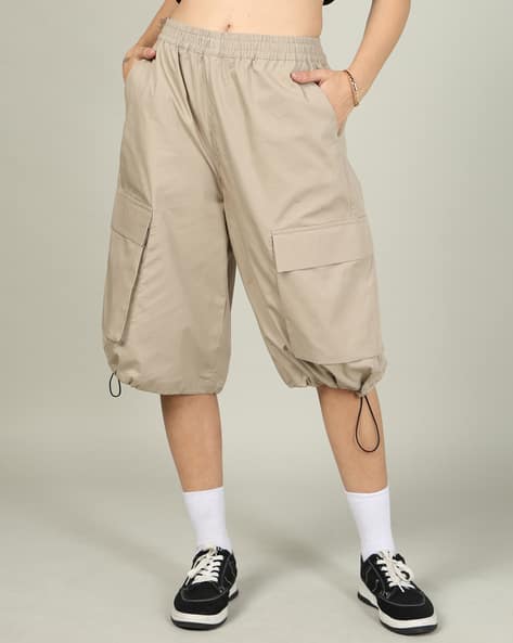 Buy Beige Shorts for Women by Shein Online