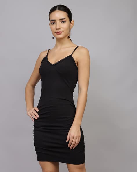 bodycon dress trend HATCH Women's The Maternity Body Midi Tank Dress - Black main image 0