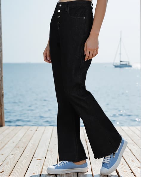 Buy Black Jeans Jeggings for Women by Shein Online