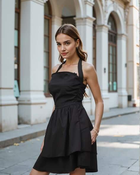 Buy Shein Shein Cute Halter Tie-Up Neck... Online | Ajio.com Buy Shein Shein Cute Halter Tie-Up Neck... Online | Ajio.com