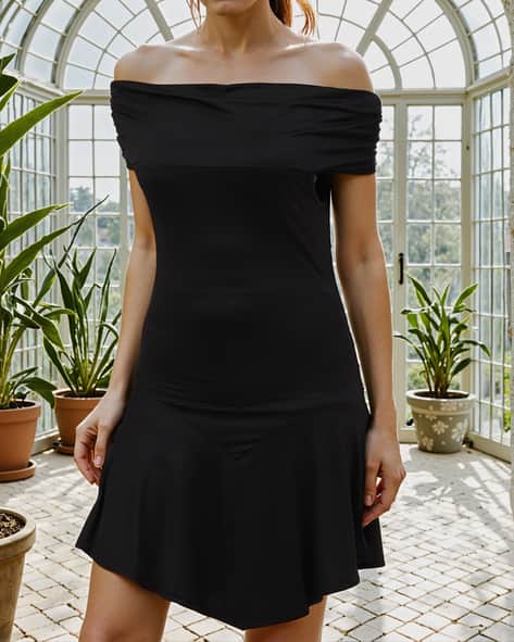 Buy Black Dresses for Women by Shein Online | Ajio.com