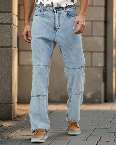 Mens Jeans Jeans Con Patch Buy Urbano Fashion Men Loose Fit Non