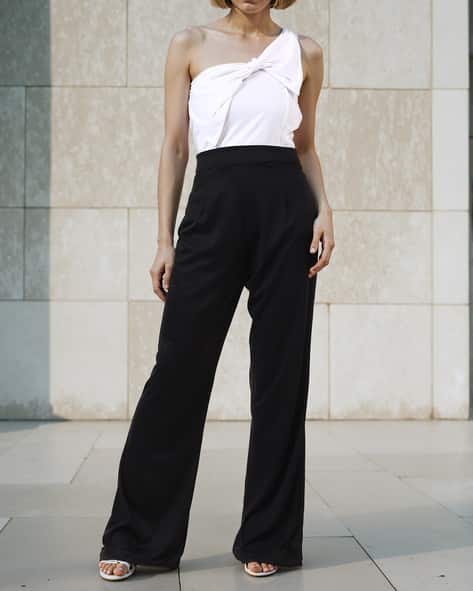 Buy White Black Jumpsuits &Playsuits for Women by Shein Online