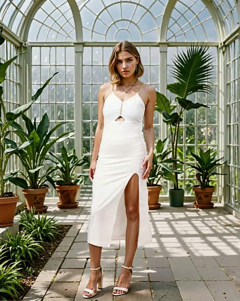 Buy White Dresses for Women by Shein Online | sheinindia.in