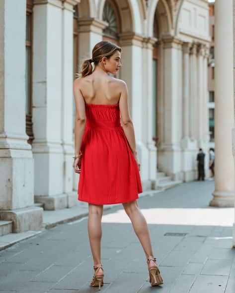 Buy Red Dresses for Women by Shein Online