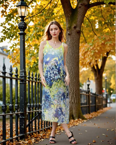 Buy Blue Dresses for Women by Shein Online