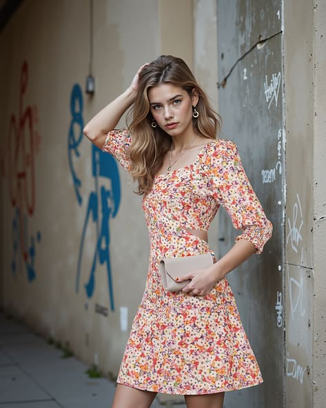 Buy MULTI Dresses for Women by Shein Online | sheinindia.in