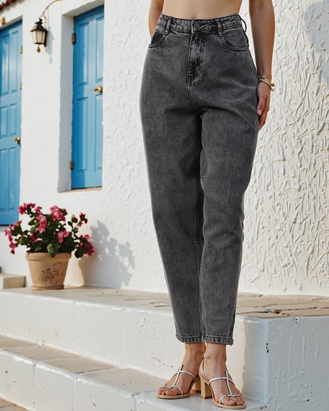 Buy Light Grey Jeans Jeggings for Women by Shein Online