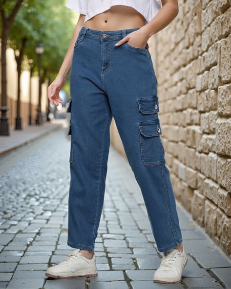 Buy Blue Jeans Jeggings for Women by Shein Online