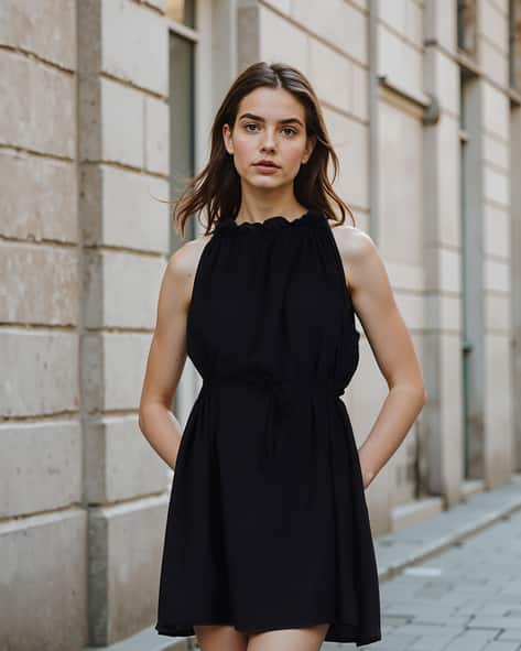 Buy Black Dresses for Women by Shein Online | sheinindia.in