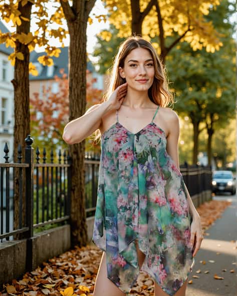 Buy Shein Shein Bohemian Mini Length Sl... Online | Ajio.com