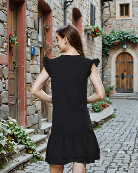 Buy Black Dresses for Women by Shein Online | Ajio.com