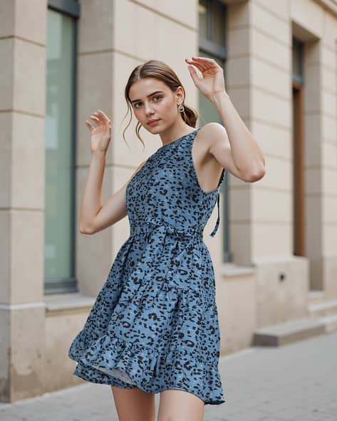 Buy Blue Dresses for Women by Shein Online