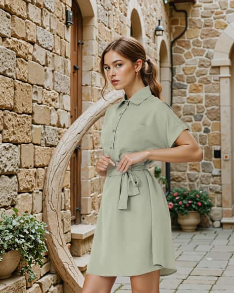 Buy Shein Shein Extended Sleeve Pista G... Online | Ajio.com
