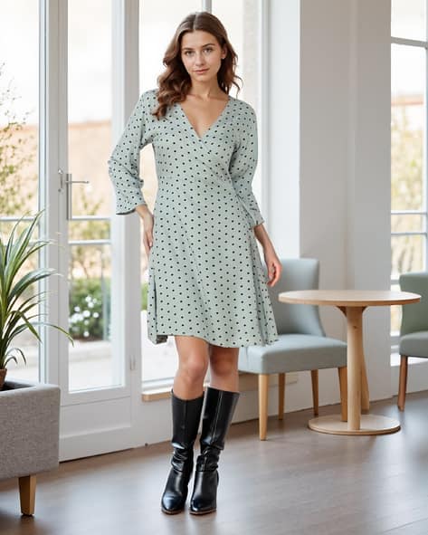 Buy Green Dresses for Women by Shein Online | sheinindia.in