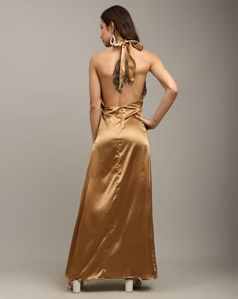 Buy Gold Dresses for Women by Shein Online | sheinindia.in Buy Gold Dresses for Women by Shein Online | sheinindia.in