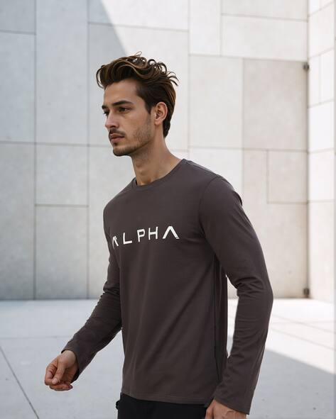 Buy Grey Tshirts for Men by Shein Online