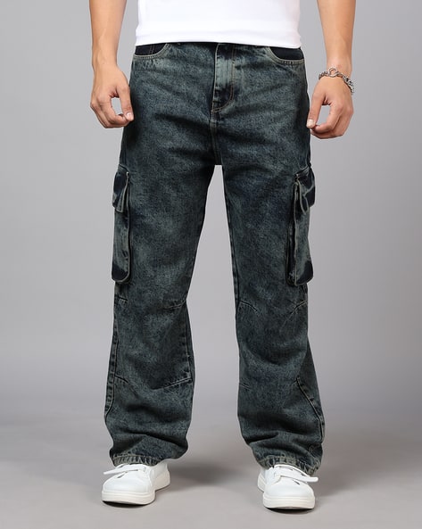Buy Indigo Blue Jeans for Men by Shein Online