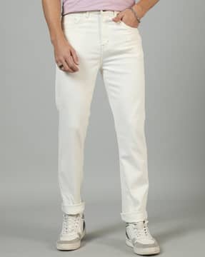 Shein Shein Men Full Length Slim Jeans with Pockets