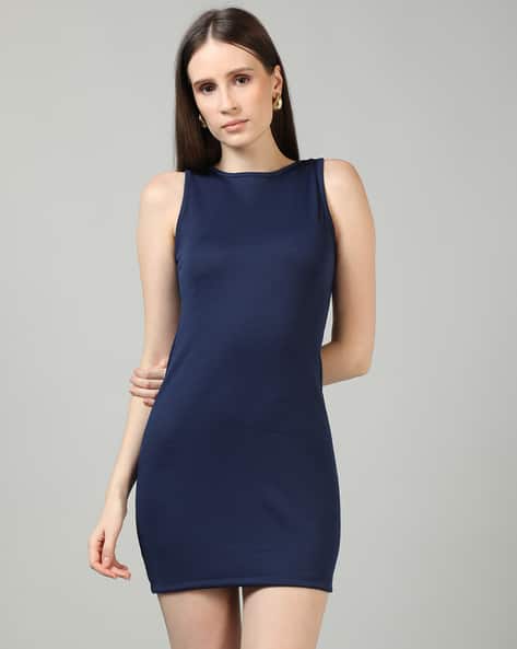 african print bodycon dress Buy Wardrobe Navy Striped Bodycon Dress from Westside