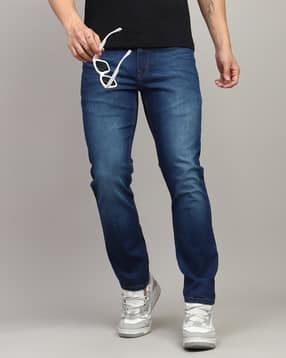 Shein Full Length Slim Jeans With Pockets-picture-43