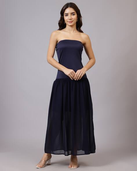 sachin and babi light blue dress Hol Cinch Bust Drop-Waist Maxi Dress at Hamilton Place in Chattanooga, TN main image 1