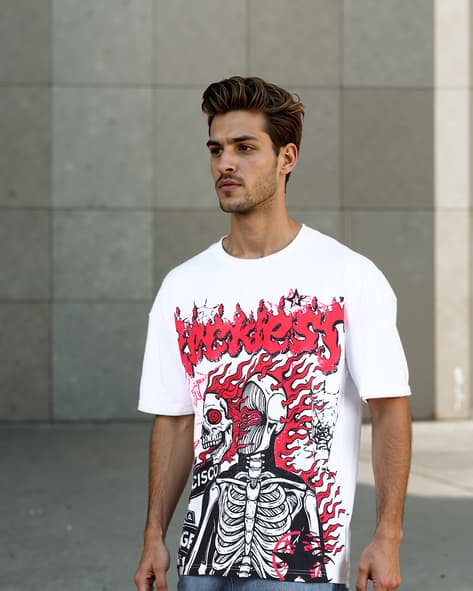 Buy White Tshirts for Men by Shein Online