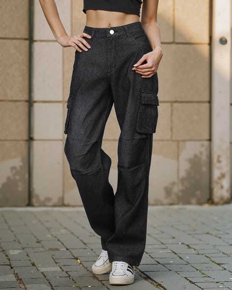 Cargo Pants Shein Ladies Jeans Buy Black Jeans Jeggings For Women