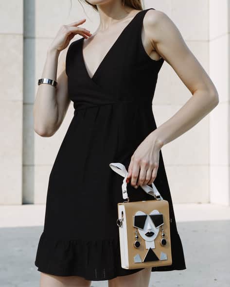 Buy Black Dresses for Women by Shein Online | Ajio.com