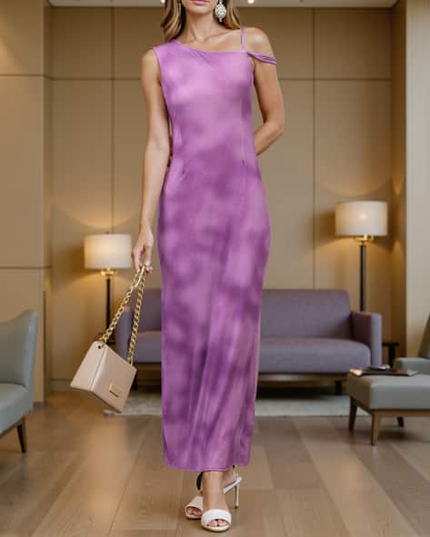 cocktail dress with sheer sleeves Michail | Melteme