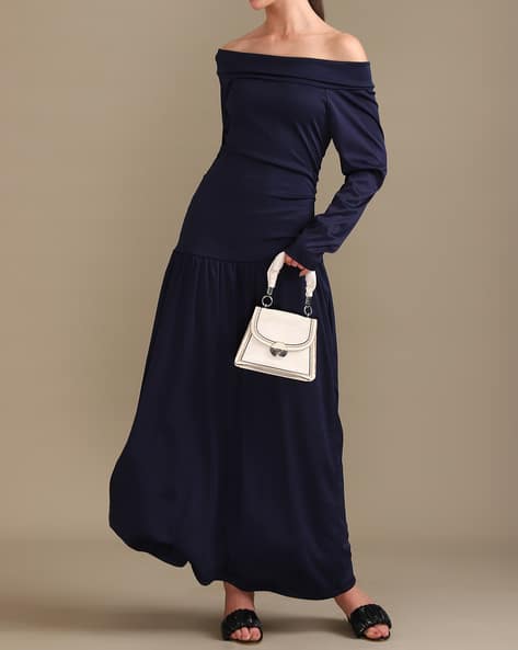 sachin and babi light blue dress The Linen V-Neck Maxi Dress