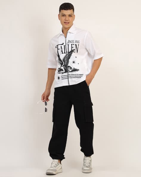 Buy White Shirts for Men by Shein Online | sheinindia.in