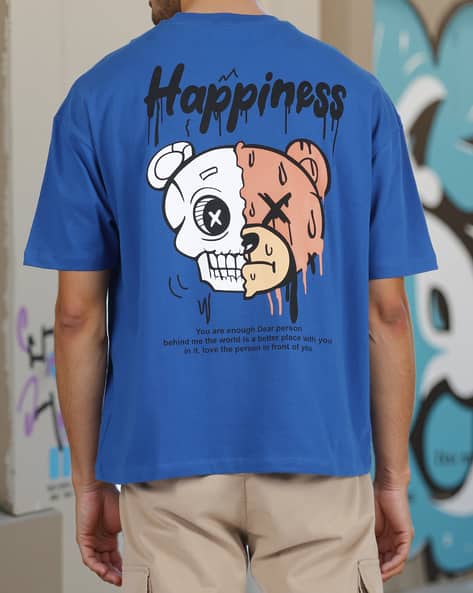 Buy Royal Blue Tshirts for Men by Shein Online