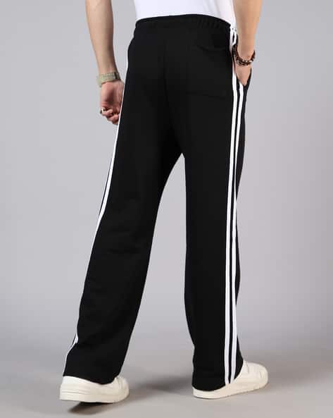 Shein Baggy Fit Full Length Side Panelled Track Pant with Pockets